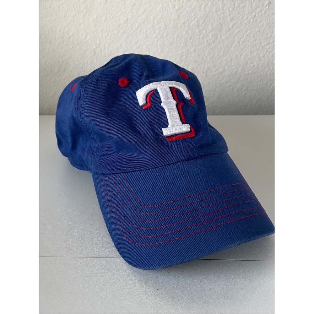 Texas Rangers Kids Baseball Hat Blue Fan Favorite MLB Adjustable Cap One Size - Picture 5 of 10
